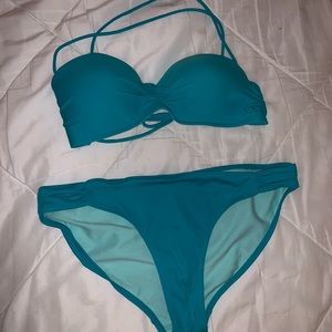 OP teal bikini (selling set together)